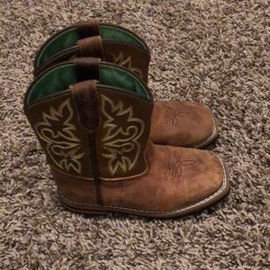 John Deere boots infant size 8M